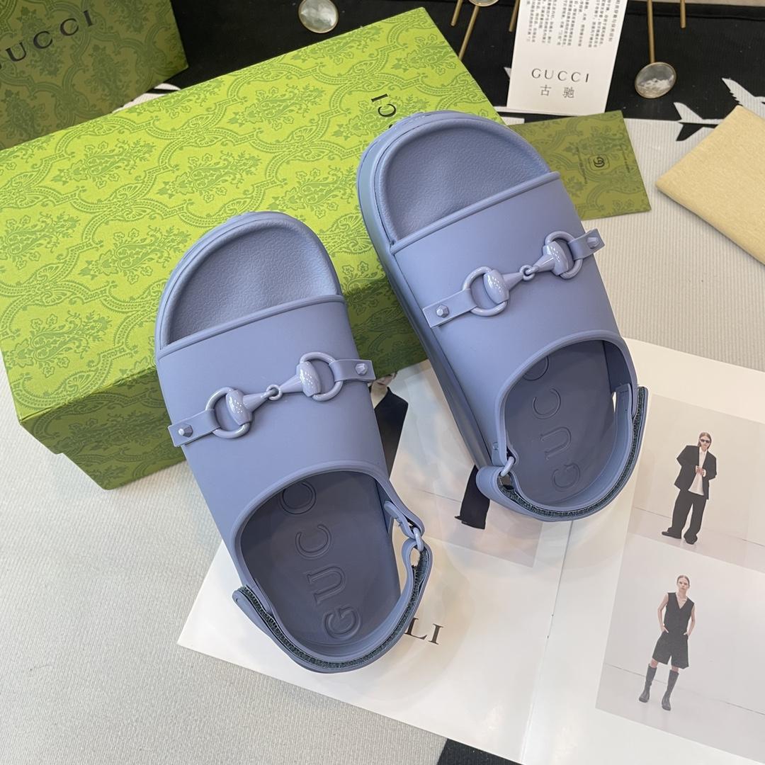 Gucci Horsebit Flatform Sandal - DopestKickz