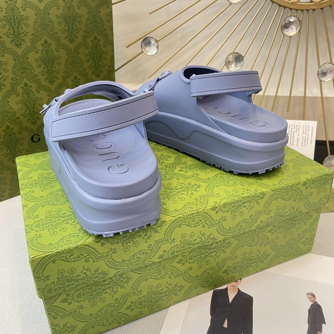 Gucci Horsebit Flatform Sandal - DopestKickz