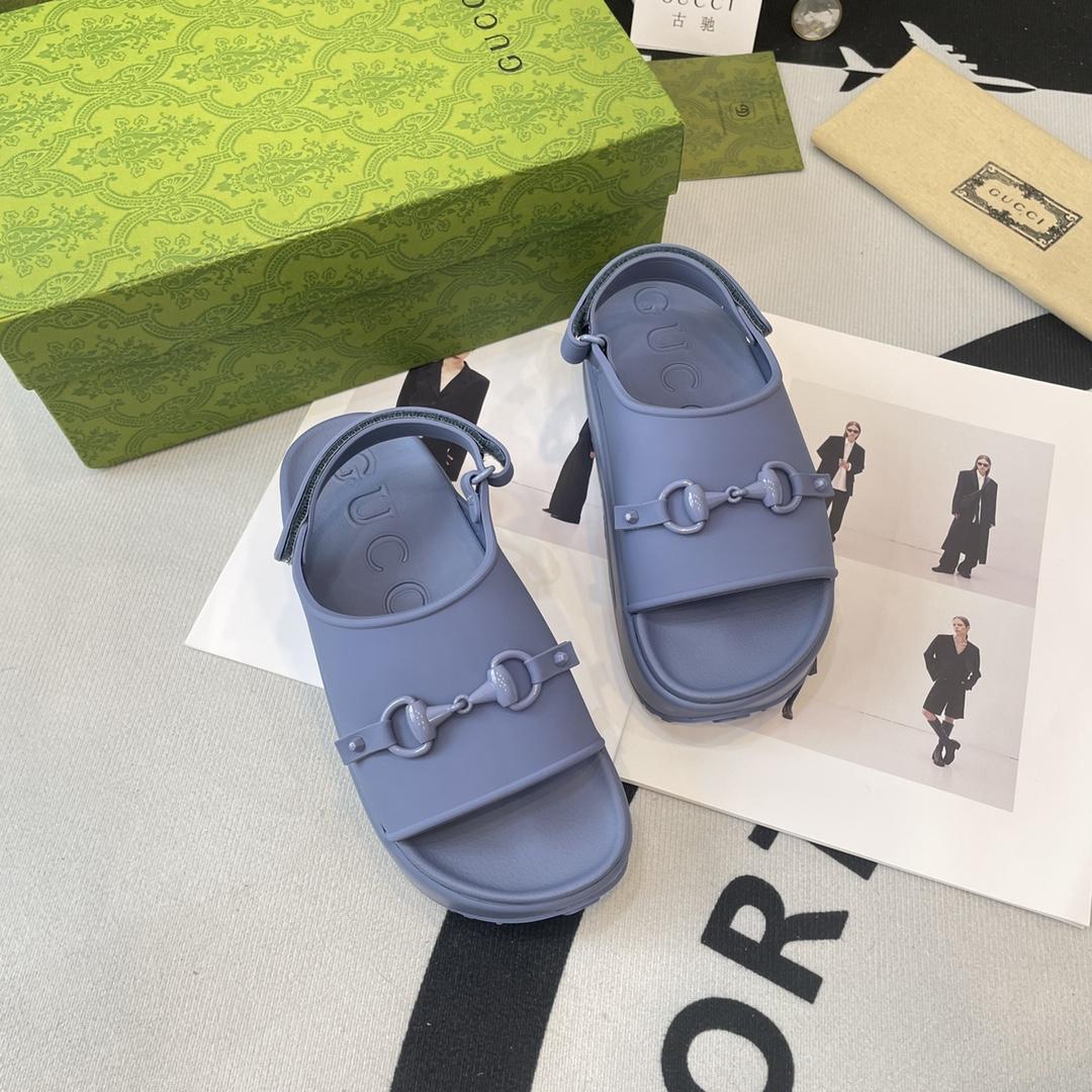 Gucci Horsebit Flatform Sandal - DopestKickz