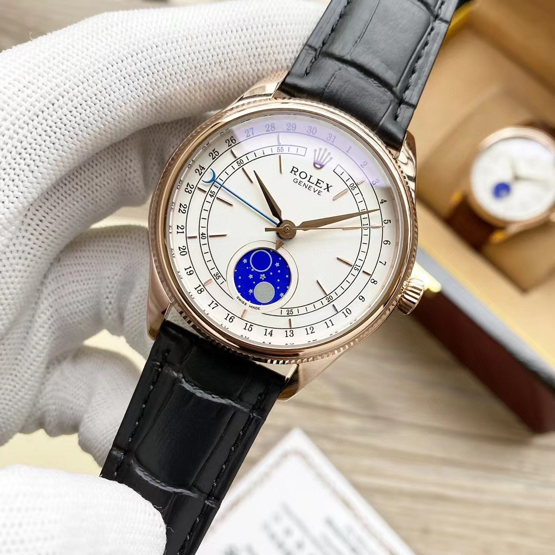 Rolex Cellini Moonphase Watch   - DopestKickz