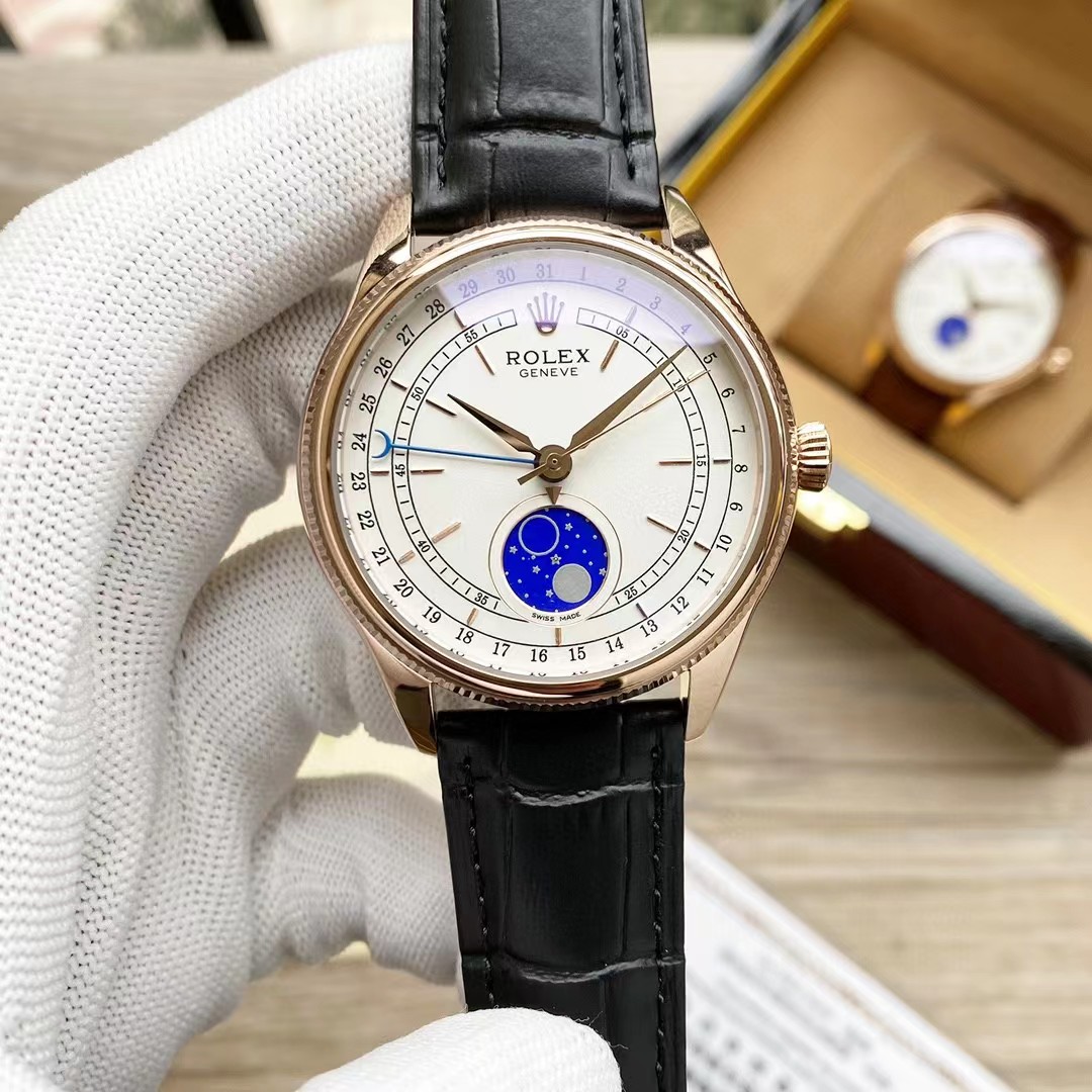 Rolex Cellini Moonphase Watch   - DopestKickz