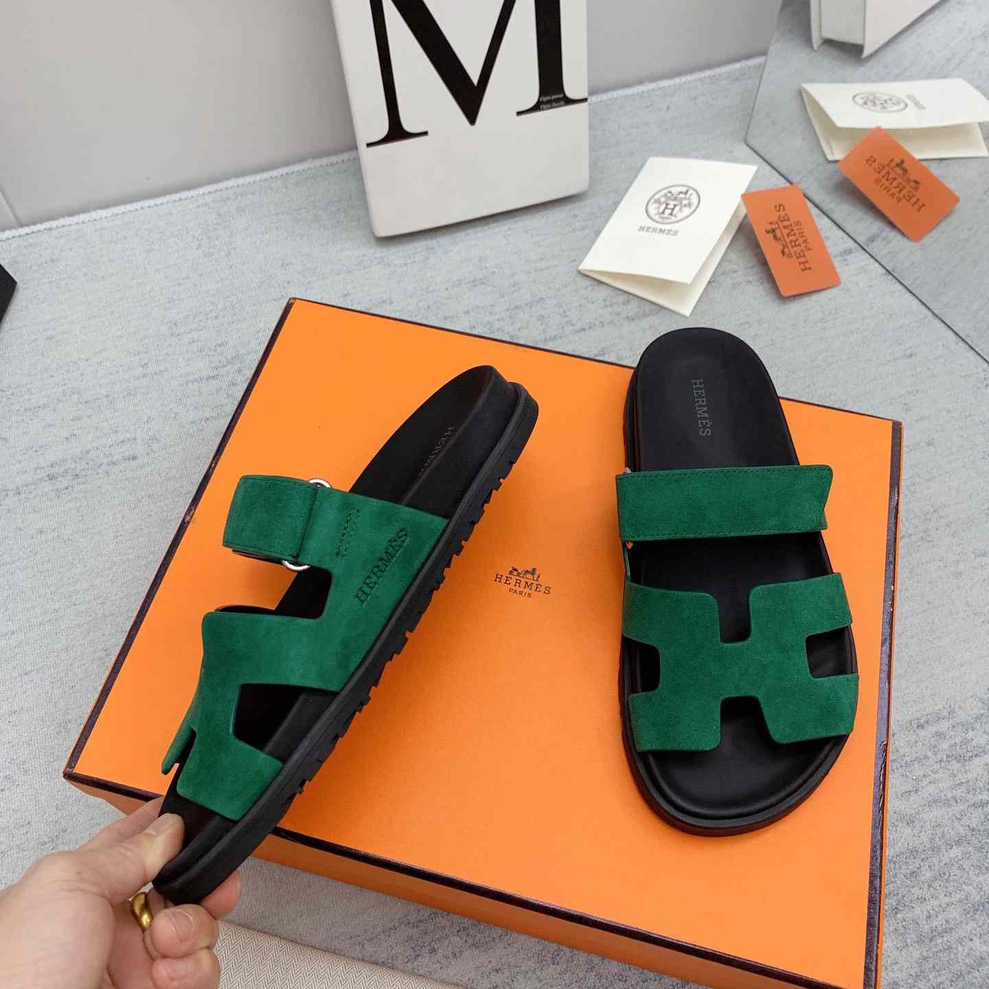 Hermes Chypre Sandal - DopestKickz