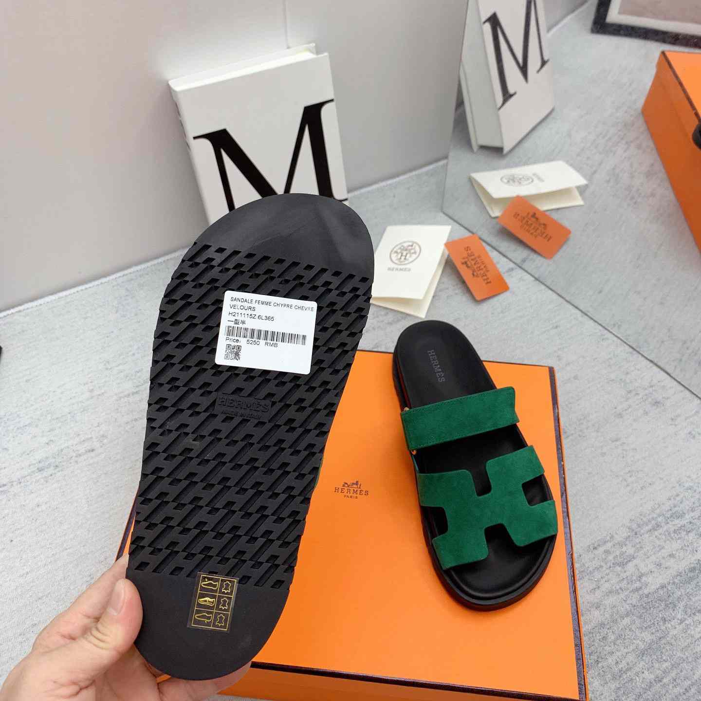 Hermes Chypre Sandal - DopestKickz