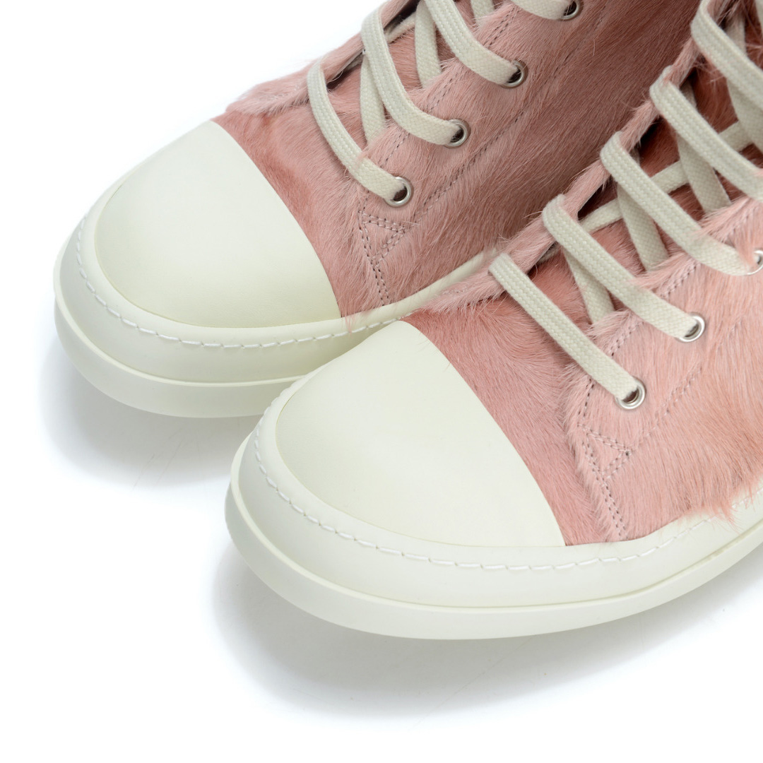 Rick Owens High-top Lace-up Sneakers - DopestKickz