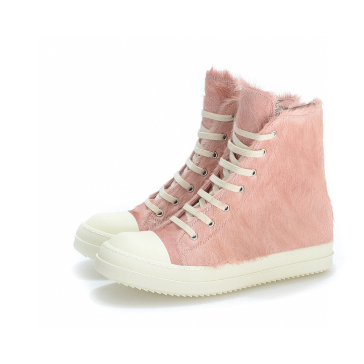 Rick Owens High-top Lace-up Sneakers - DopestKickz