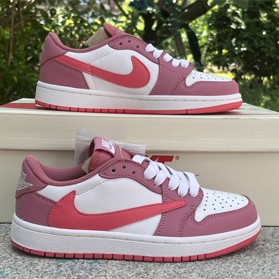 Travis Scott x Air Jordan 1 Low Sneaker      MD7866-227 - DopestKickz