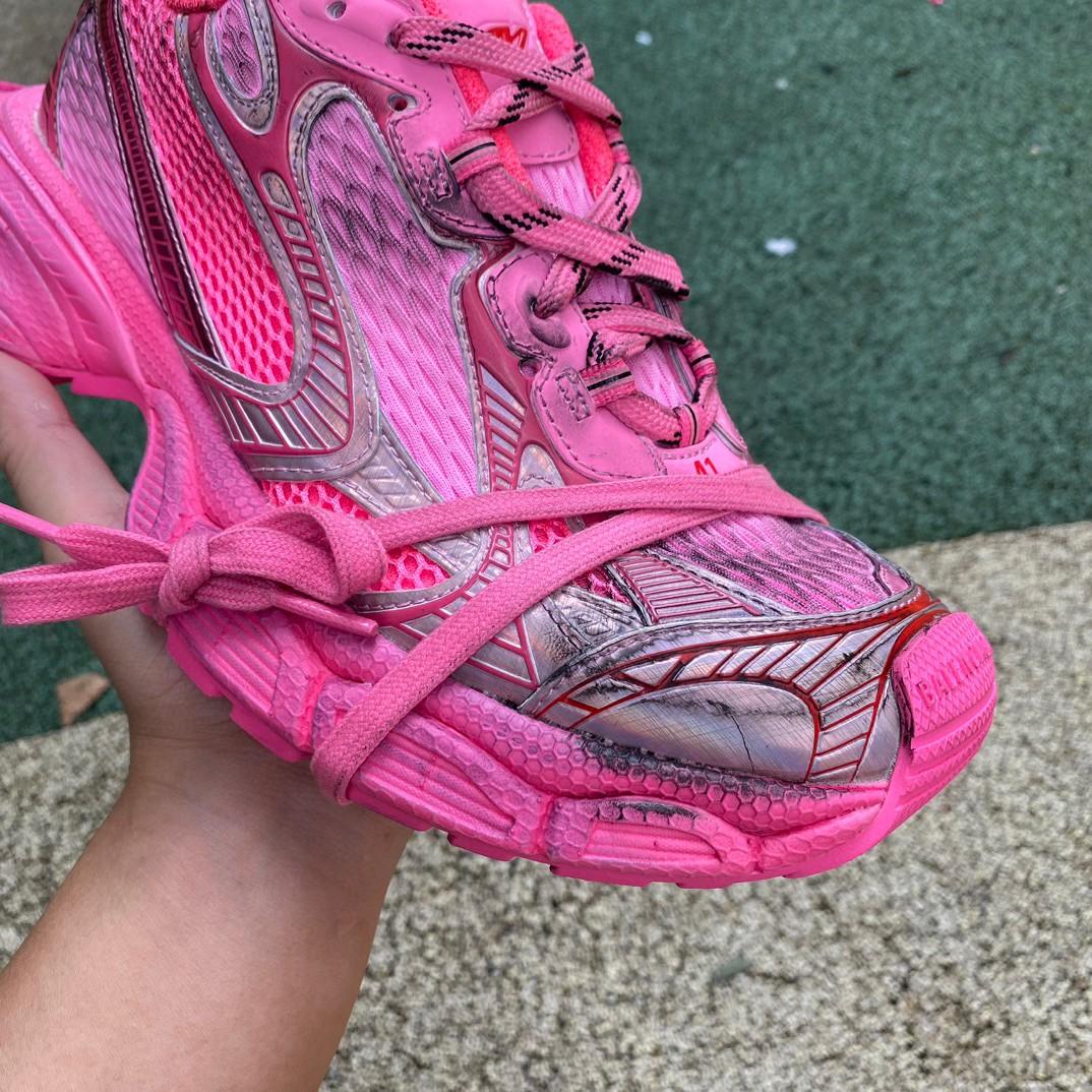 Balenciaga 3XL Sneaker In Pink  - DopestKickz