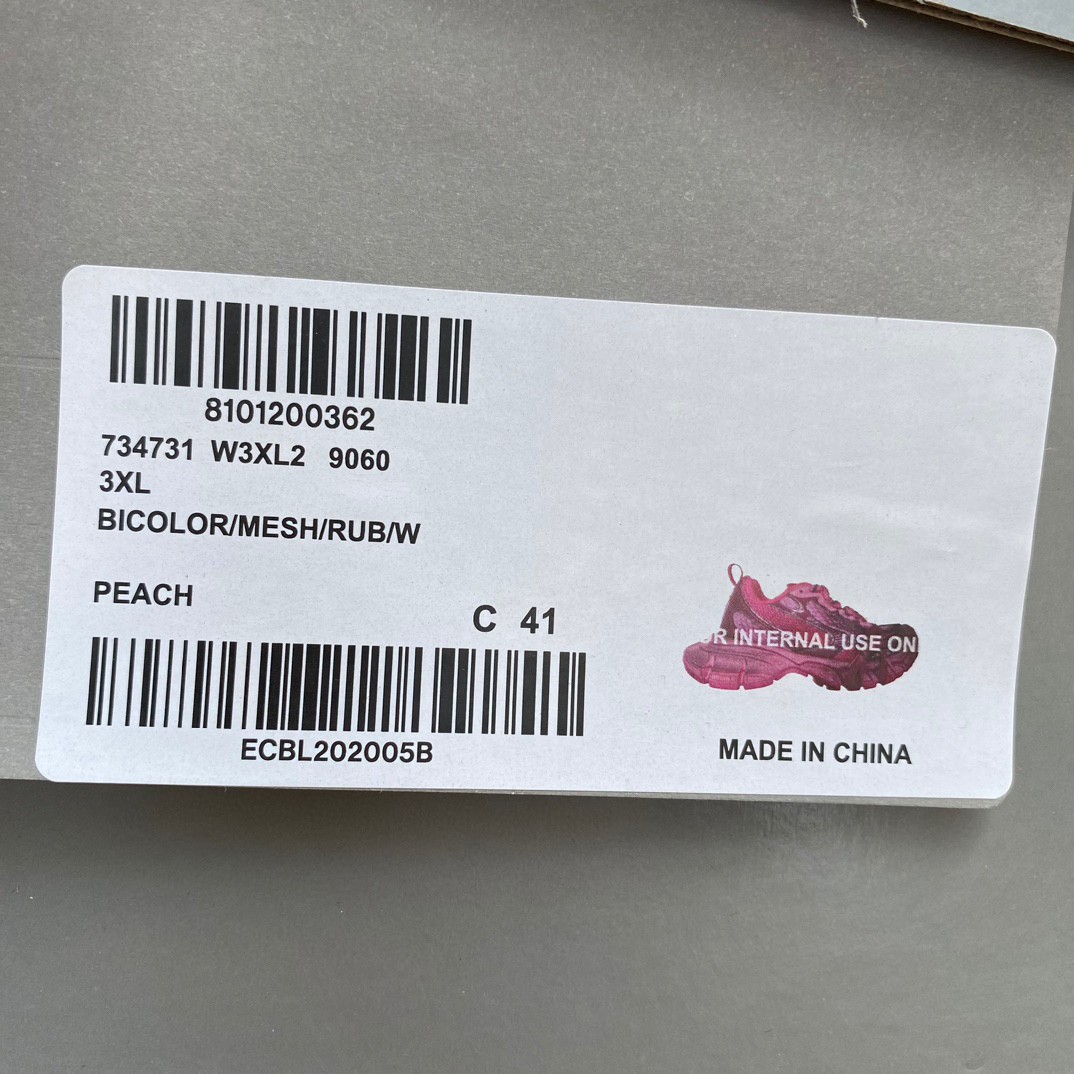 Balenciaga 3XL Sneaker In Pink  - DopestKickz
