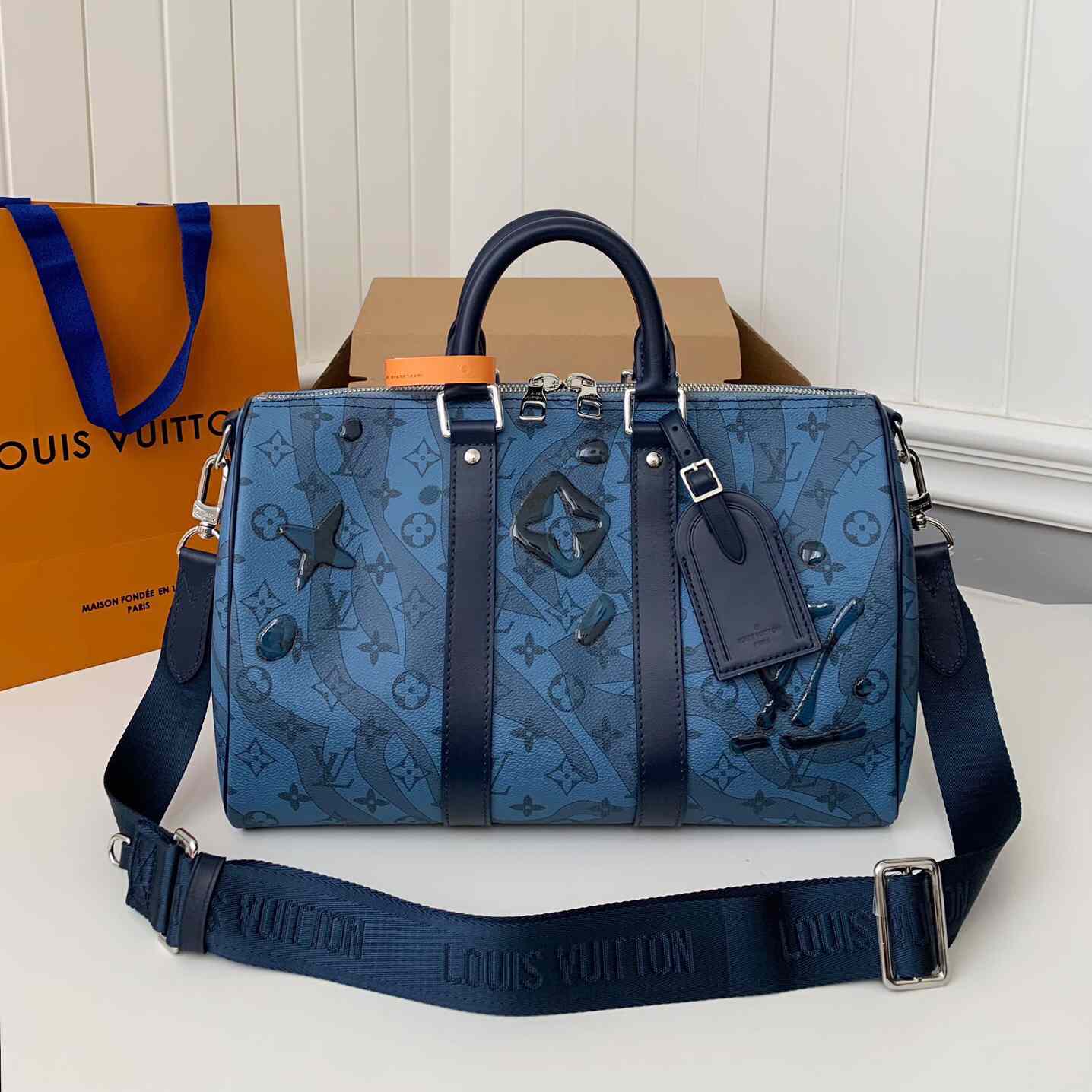 Louis Vuitton Keepall Bandouliere 35(34*21*16cm)     M22573 - DopestKickz