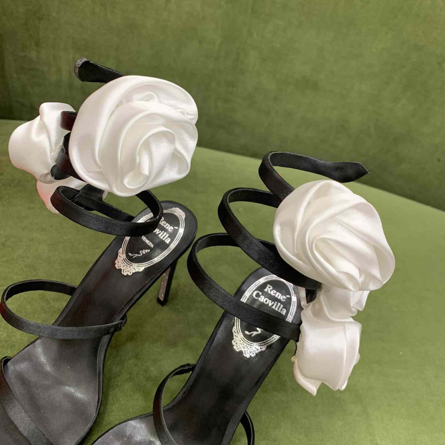 Rene Caovilla Rose High-heel Sandals - DopestKickz