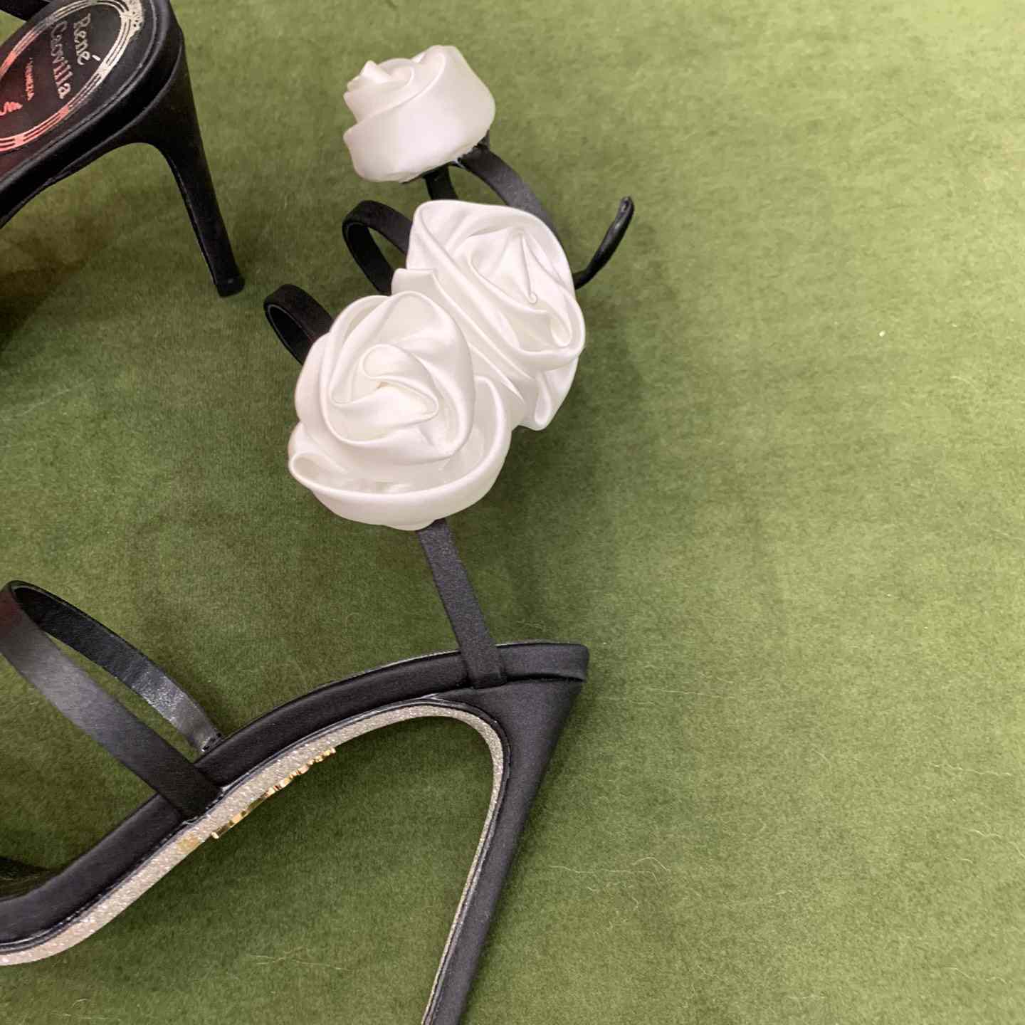 Rene Caovilla Rose High-heel Sandals - DopestKickz