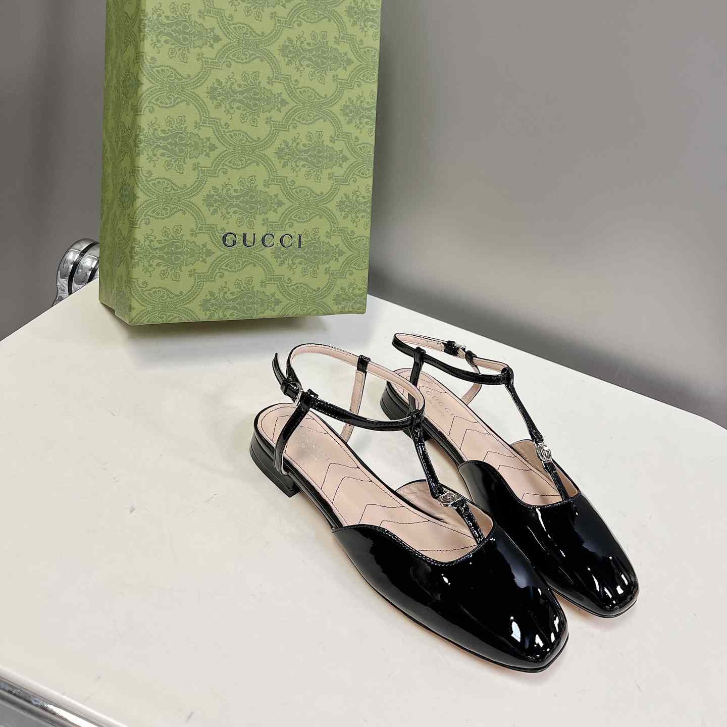 Gucci Women's Double G Ballet Flat - DopestKickz