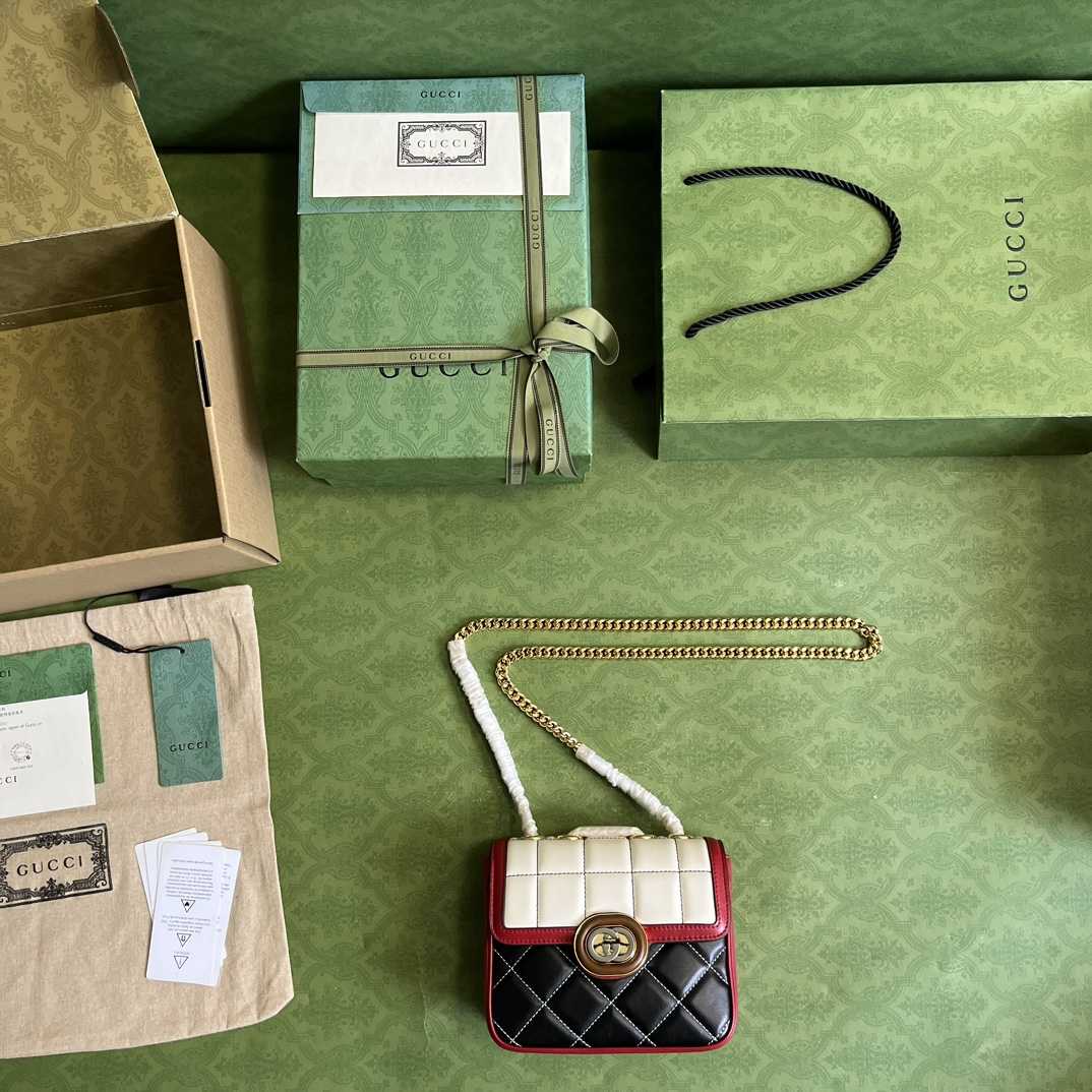 Gucci Deco Mini Shoulder Bag (18-14.5-8cm) - DopestKickz