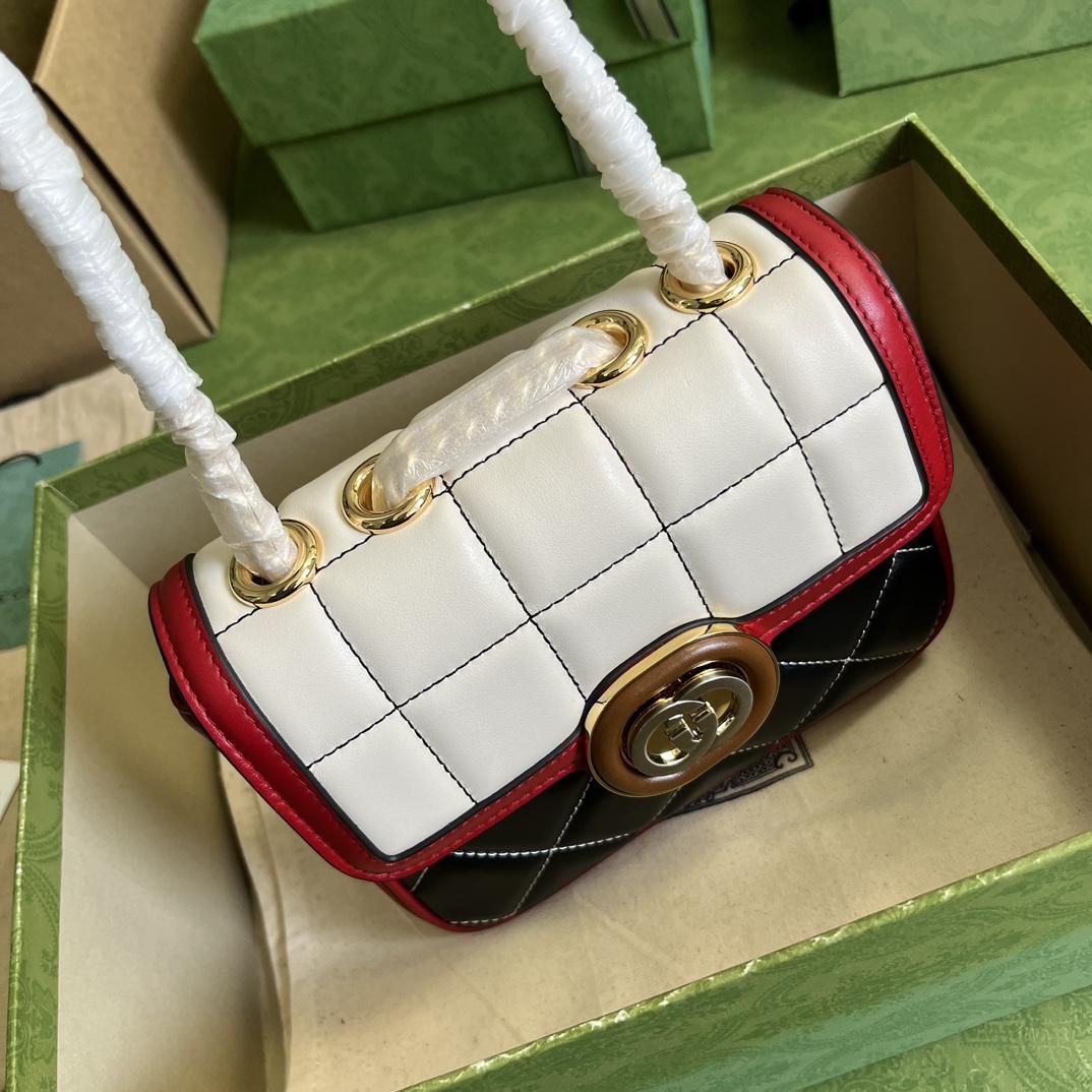Gucci Deco Mini Shoulder Bag (18-14.5-8cm) - DopestKickz