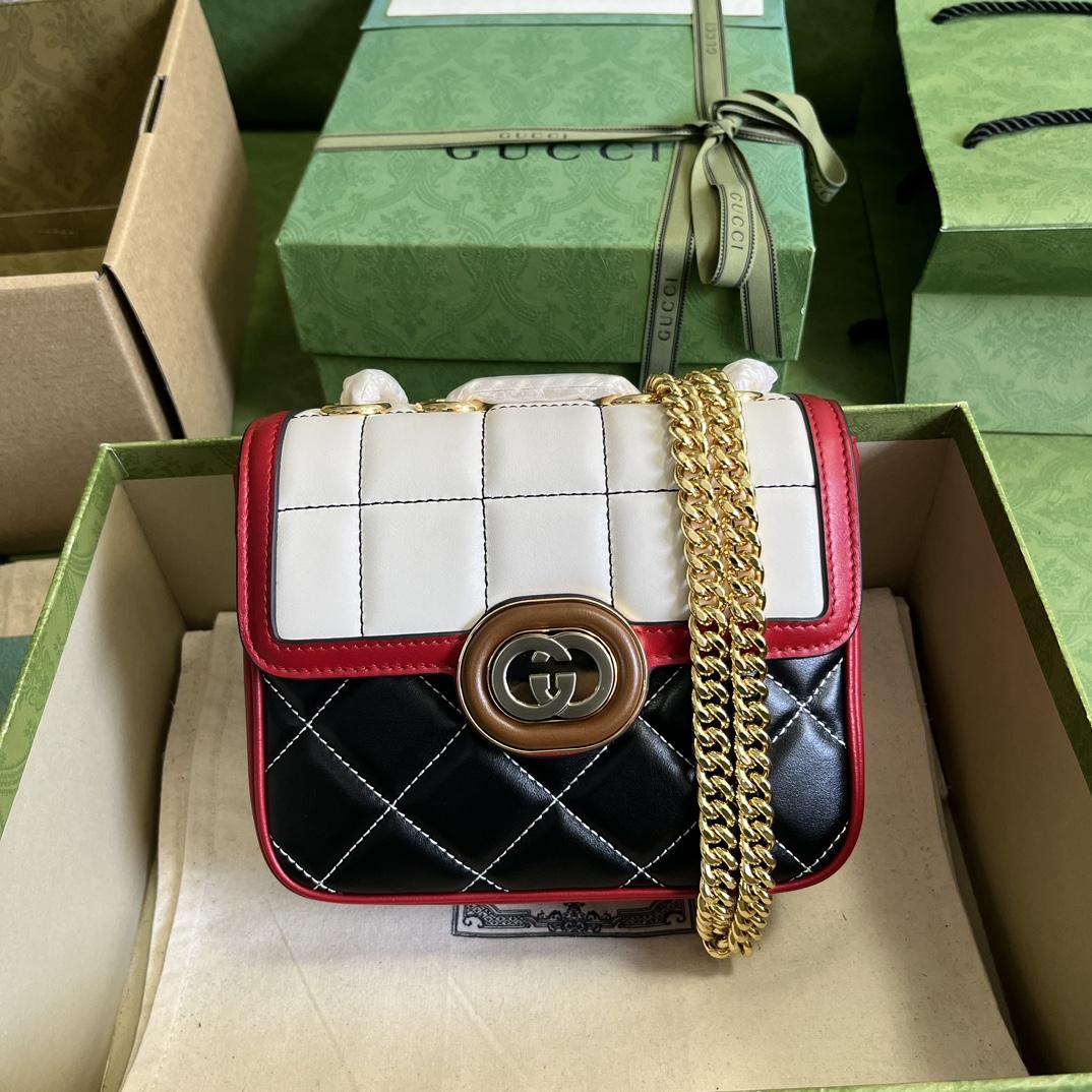 Gucci Deco Mini Shoulder Bag (18-14.5-8cm) - DopestKickz