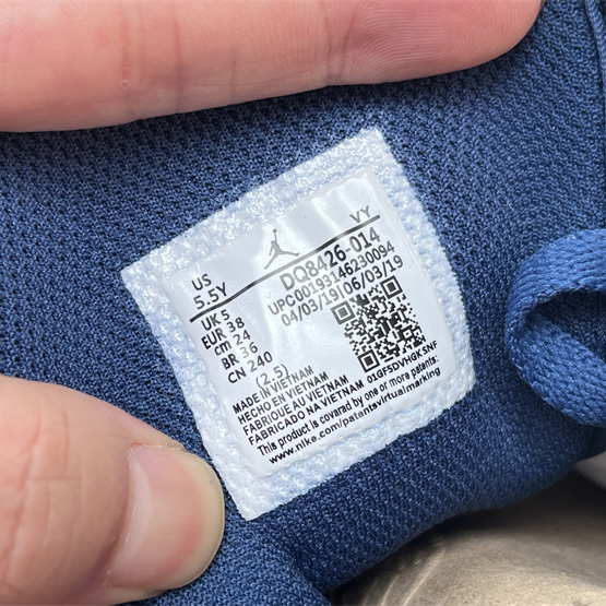 Air Jordan 1 Mid “True Blue” Sneaker     DQ8426-014  - DopestKickz