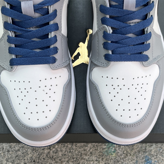 Air Jordan 1 Mid “True Blue” Sneaker     DQ8426-014  - DopestKickz