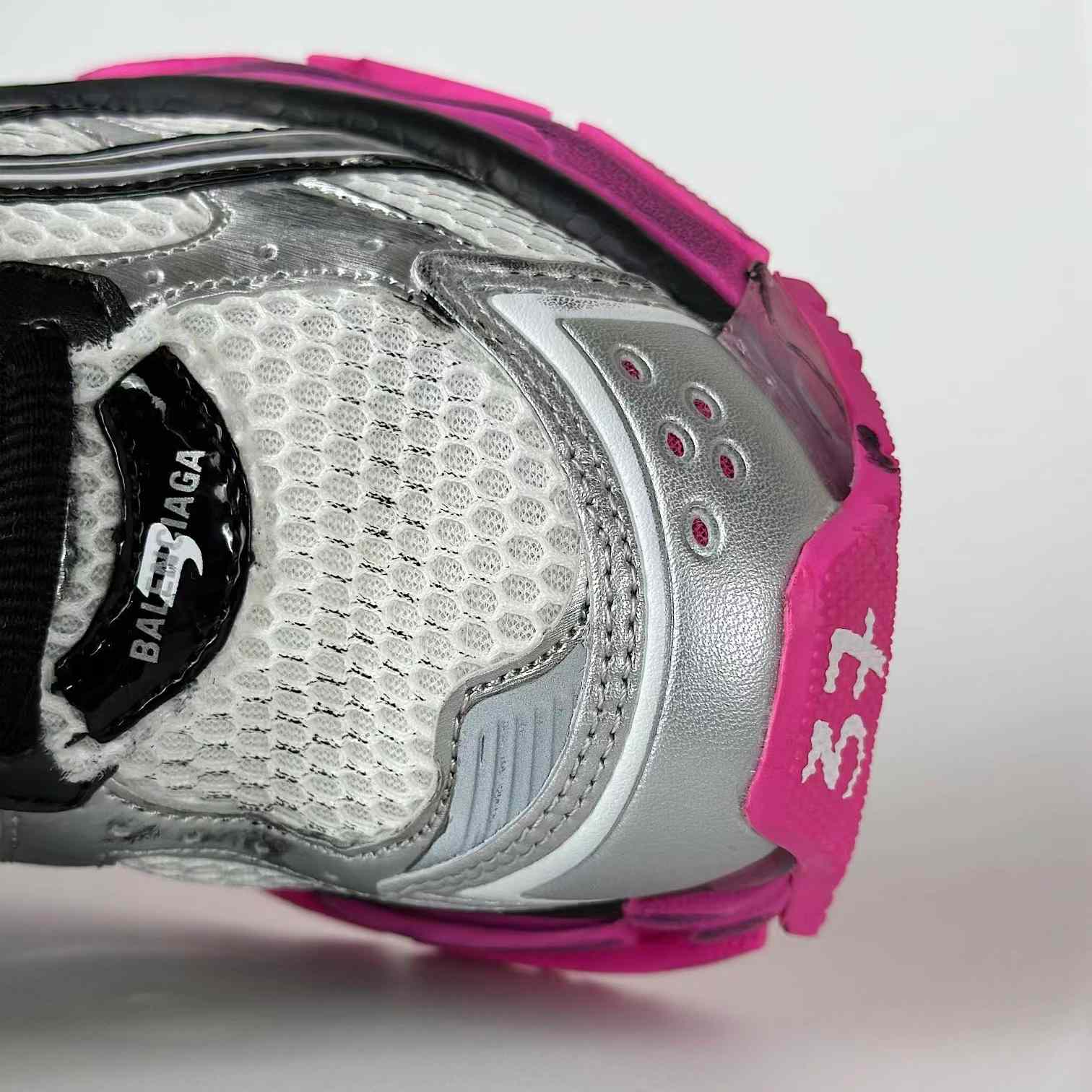 Balenciaga Runner Sneaker In Silver - DopestKickz