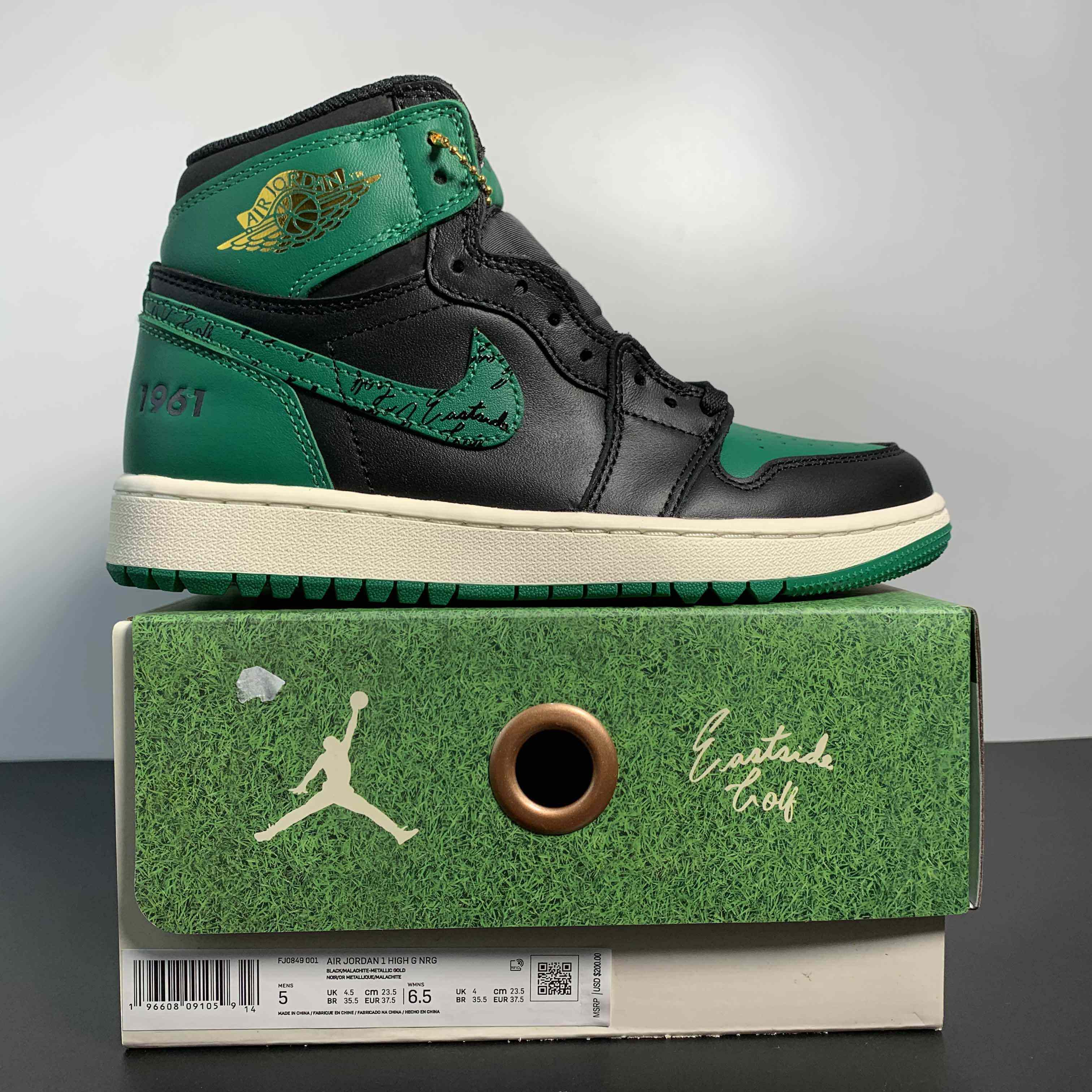 Eastside Golf x Air Jordan 1 Sneaker     FJ0849-001  - DopestKickz