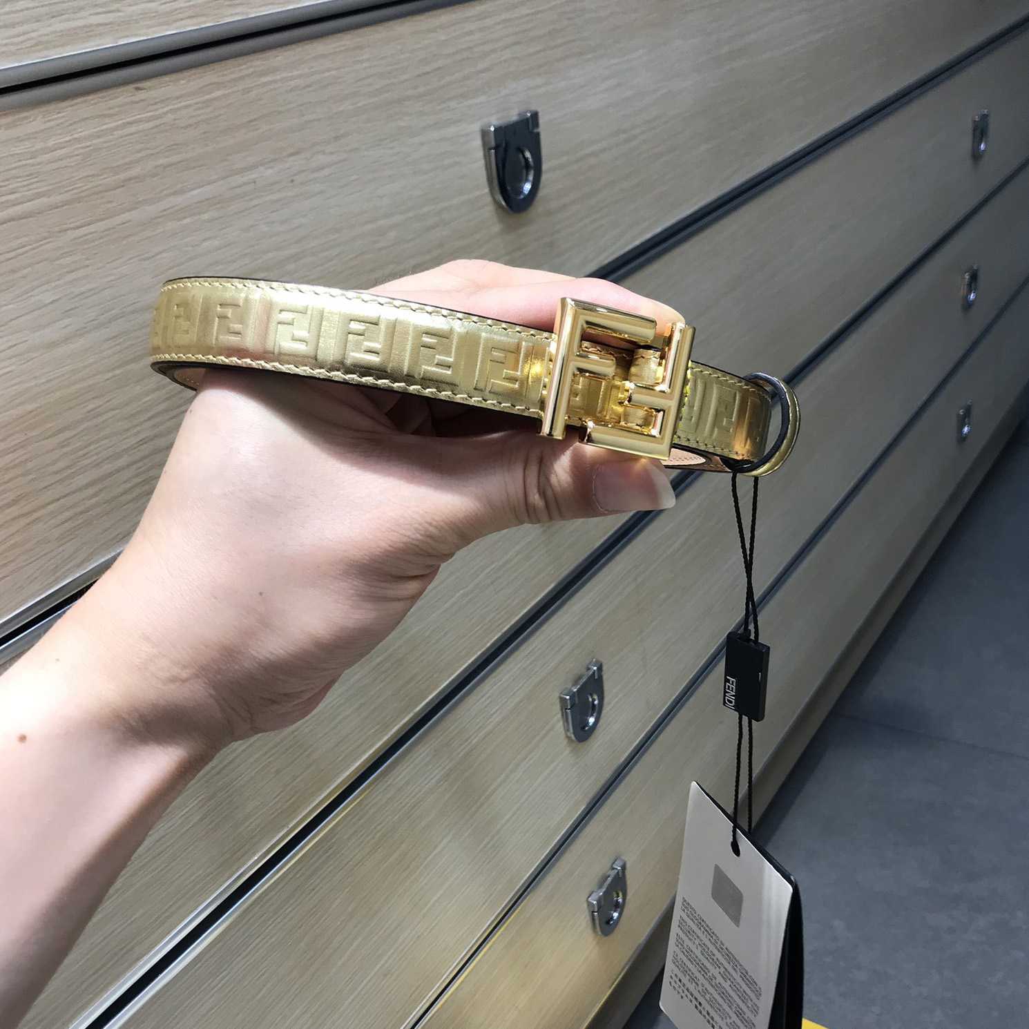 Fendi FF Belt   20mm - DopestKickz