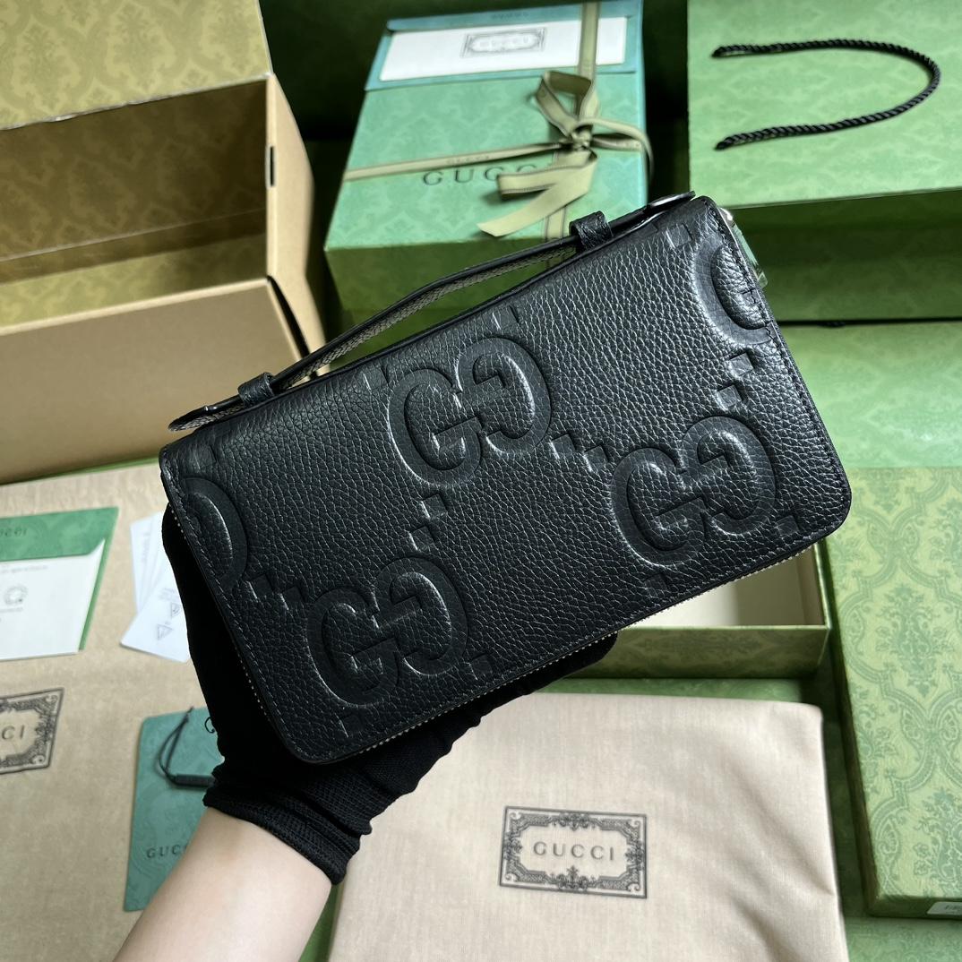 Gucci Jumbo GG Travel Document Case - DopestKickz