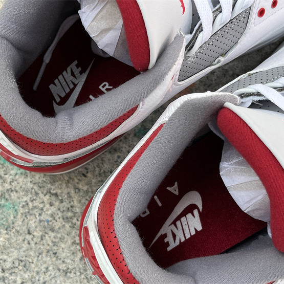 Air Jordan 3 OG “Fire Red”DIY Love Basketball Shoes   DN3707-160  - DopestKickz