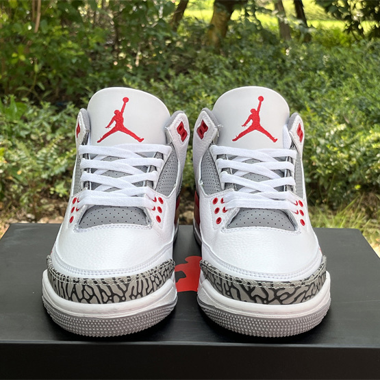 Air Jordan 3 OG “Fire Red”DIY Love Basketball Shoes   DN3707-160  - DopestKickz