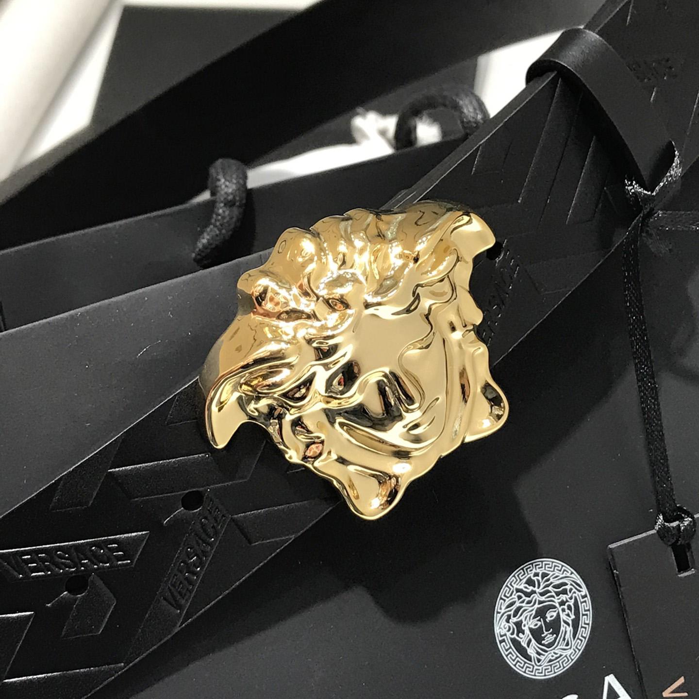 Versace Medusa Leathre Belt 38mm - DopestKickz