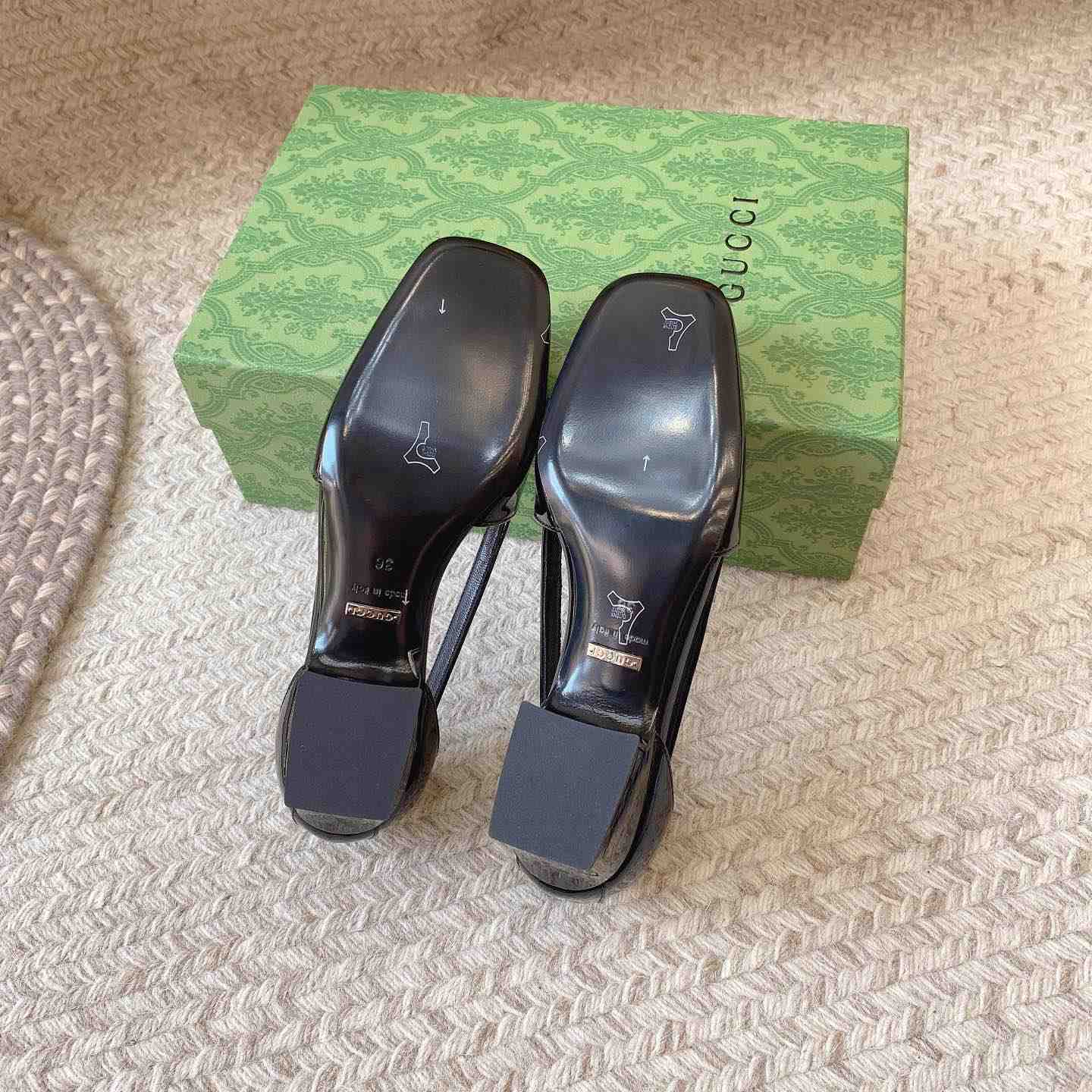 Gucci Women's Pump With GG Canvas - DopestKickz