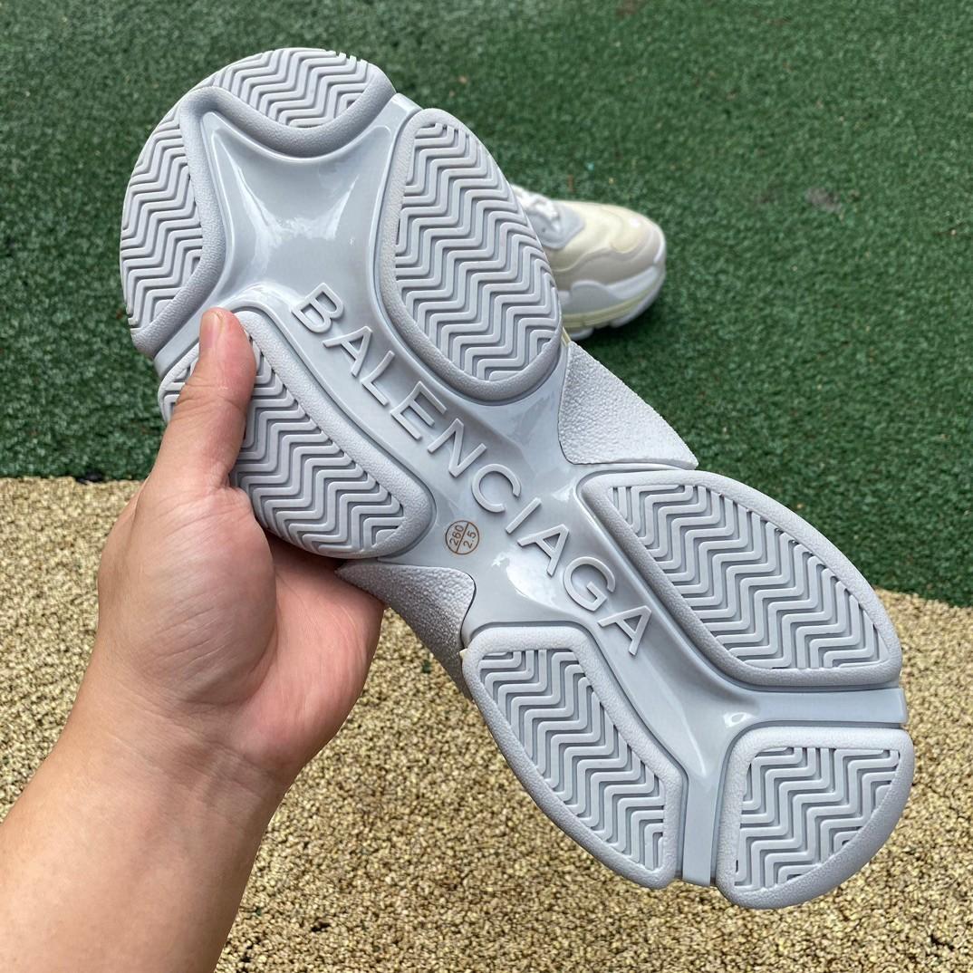 Balenciaga Triple S Sneaker In Off White - DopestKickz