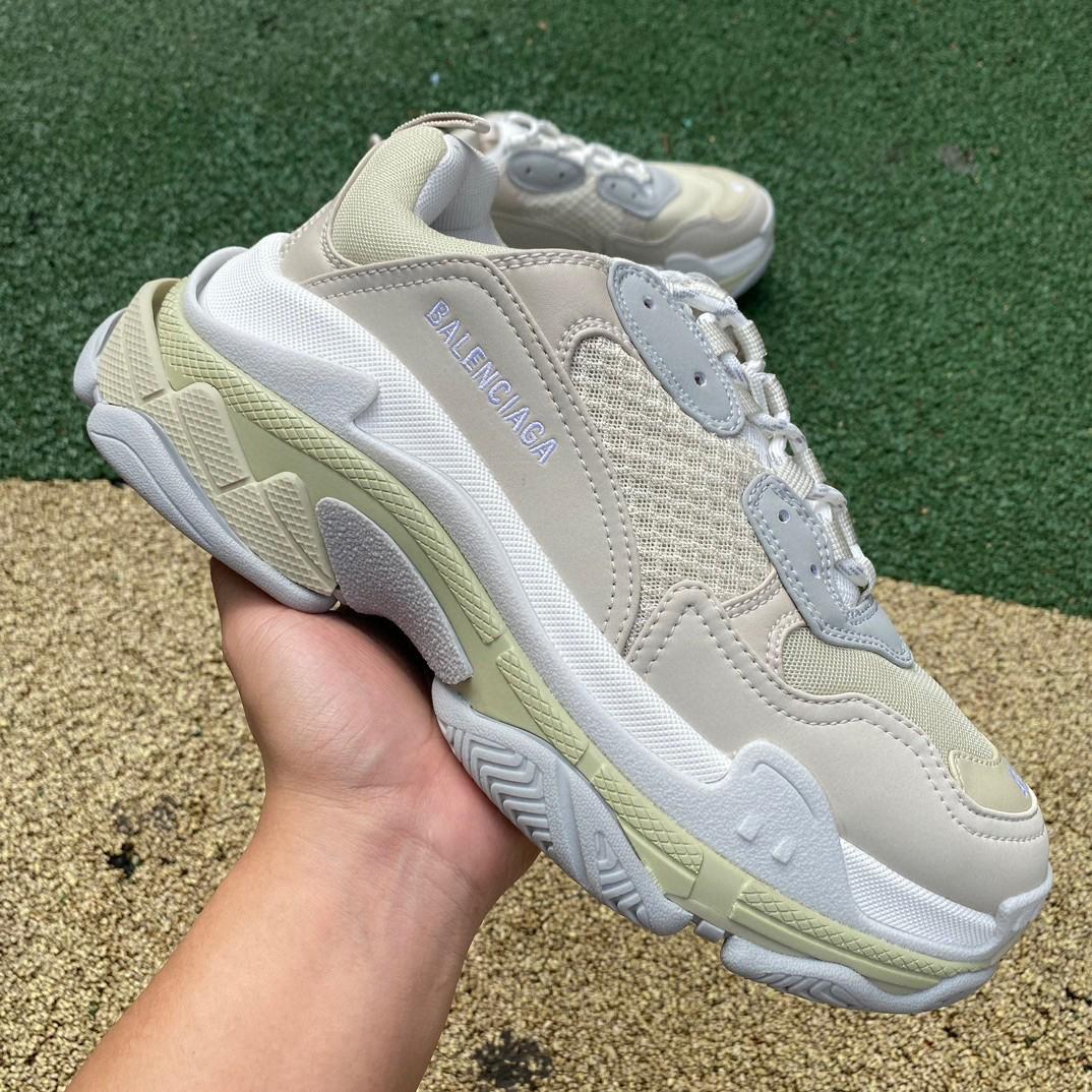 Balenciaga Triple S Sneaker In Off White - DopestKickz