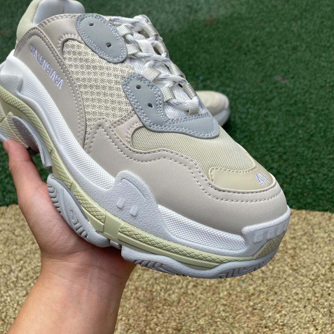 Balenciaga Triple S Sneaker In Off White - DopestKickz