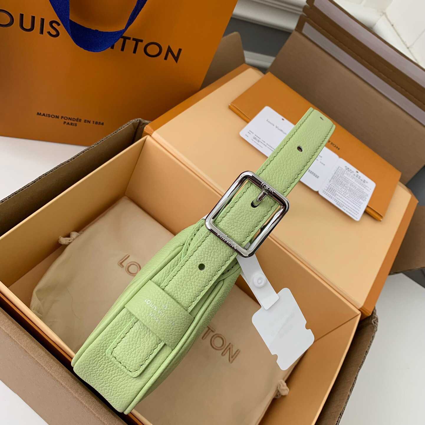 Louis Vuitton Mini Moon Monogram Empreinte (20.5*11*5cm)     M82425 - DopestKickz