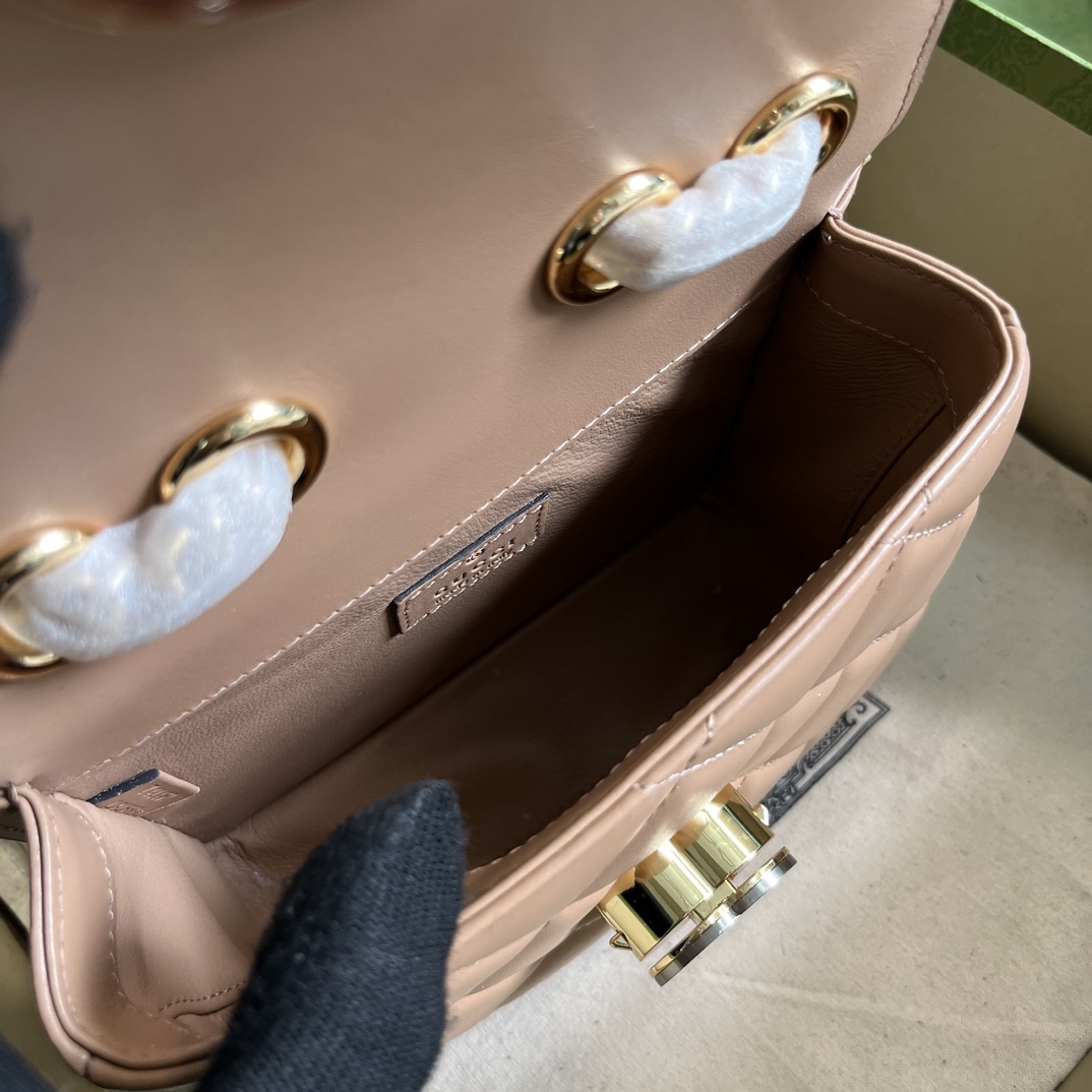 Gucci Deco Mini Shoulder Bag (18-14.5-8cm) - DopestKickz