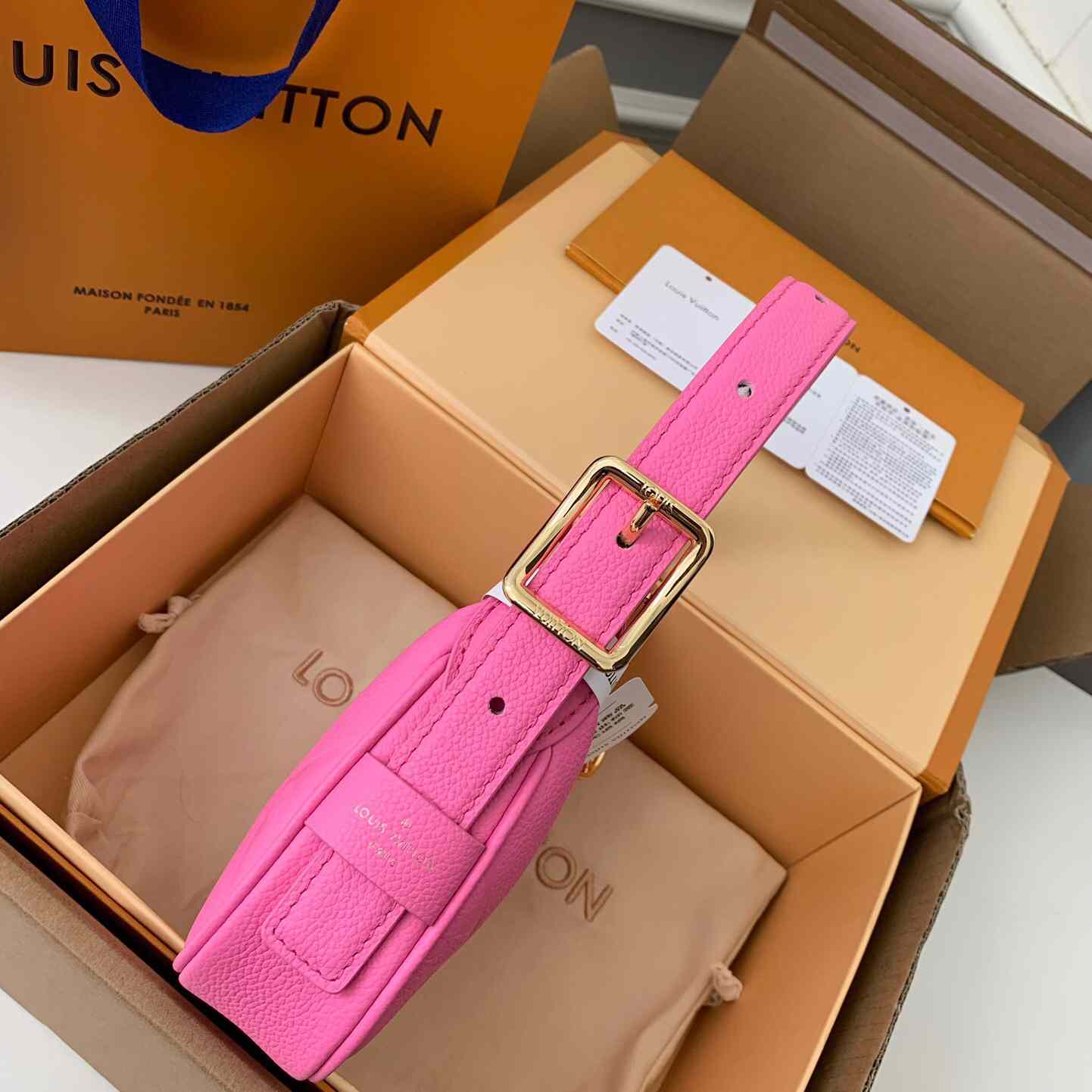 Louis Vuitton Mini Moon Monogram Empreinte (20.5*11*5cm)     M82487 - DopestKickz