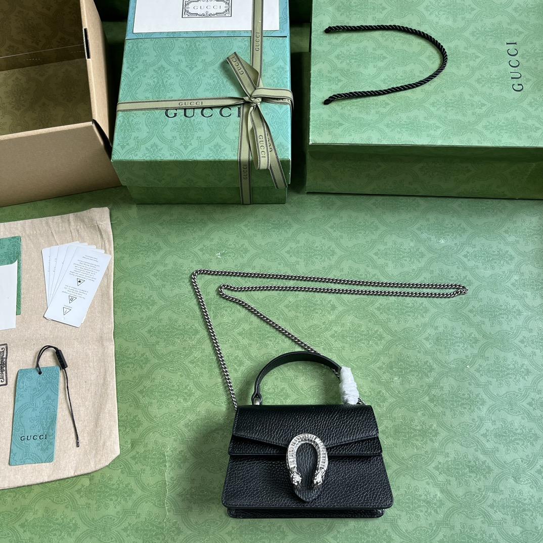 Gucci Dionysus Mini Top Handle Bag (18x 12x 6cm)  - DopestKickz