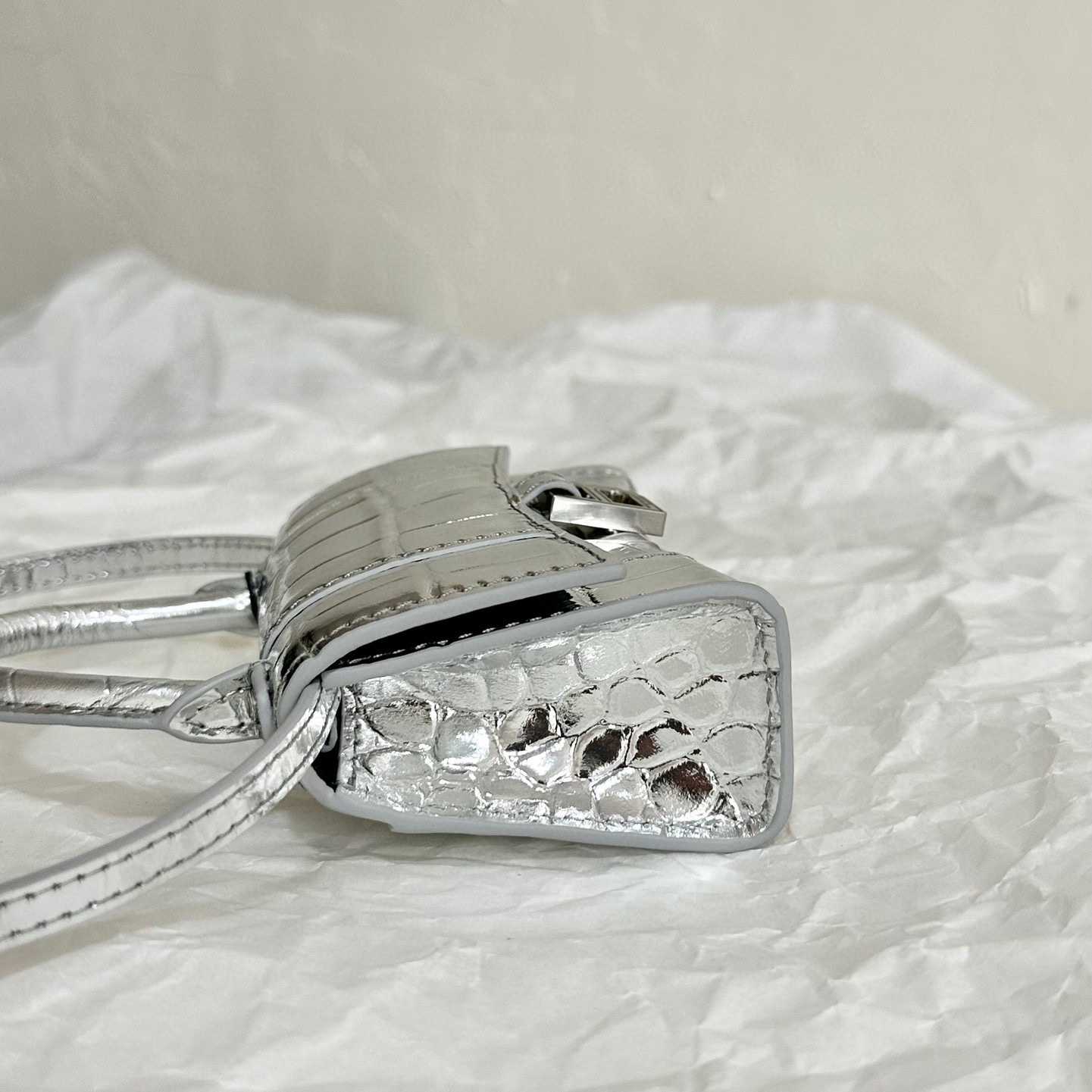 Balenciaga Mini Hourglass Tote Bag   12cm - DopestKickz