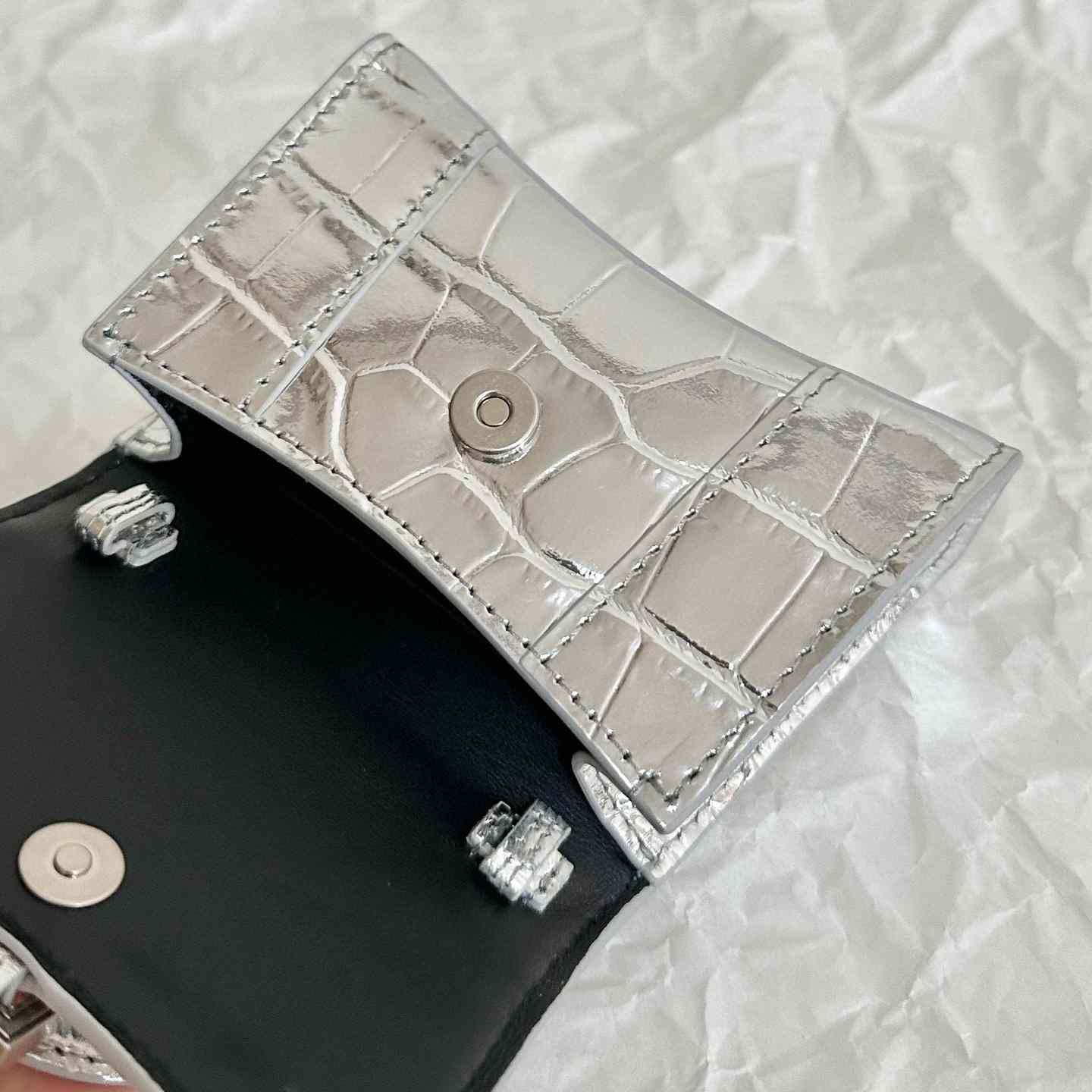 Balenciaga Mini Hourglass Tote Bag   12cm - DopestKickz