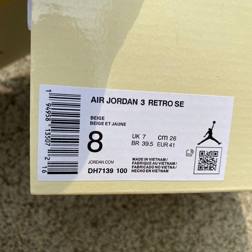 OFF-WHITE x Air Jordan 3 AJ3 Sneakers     DH7139-100 - DopestKickz