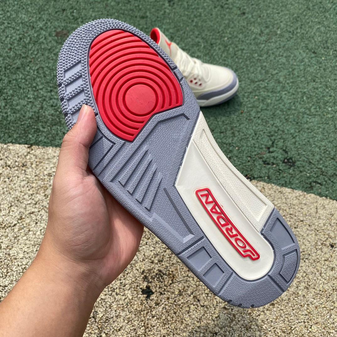 OFF-WHITE x Air Jordan 3 AJ3 Sneakers     DH7139-100 - DopestKickz