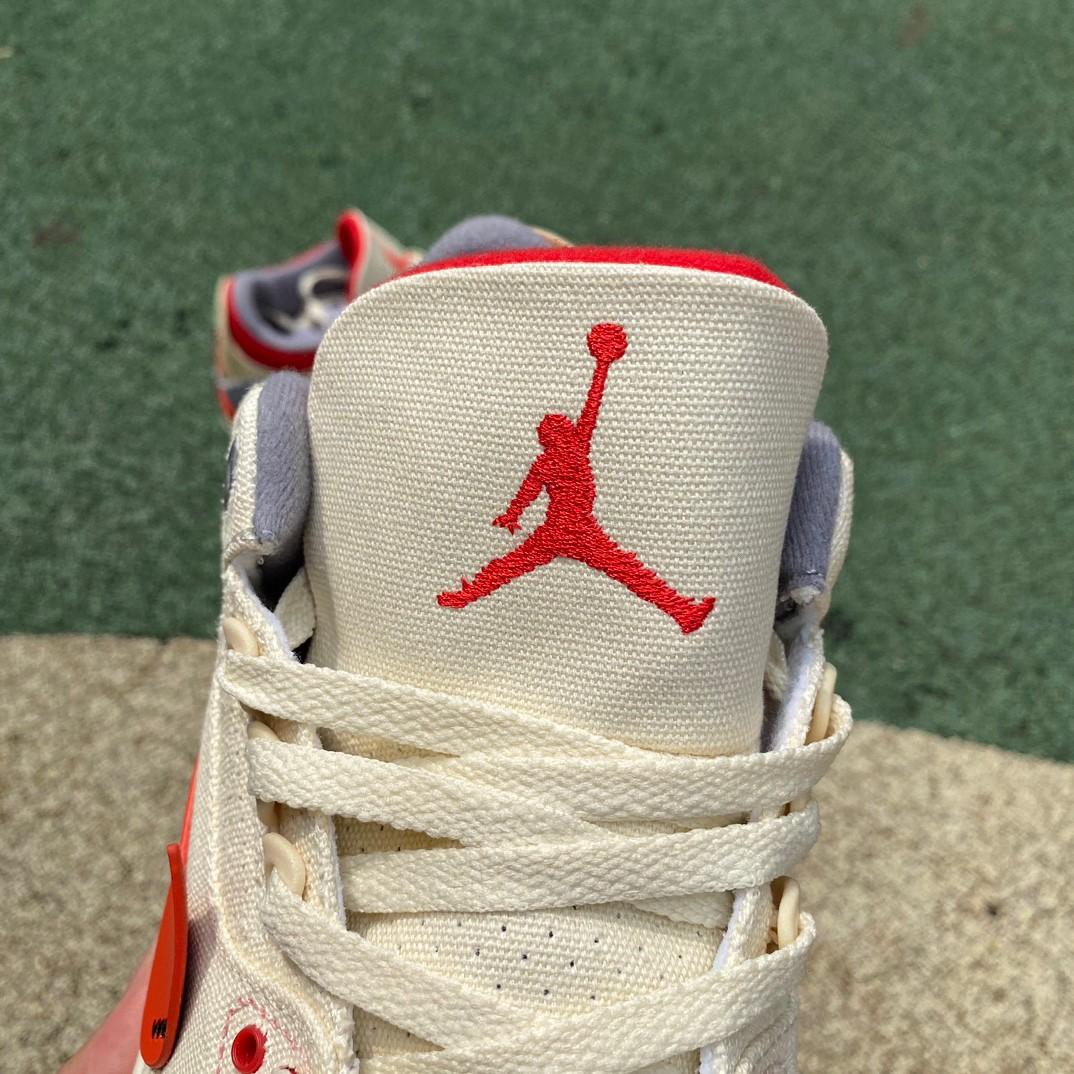 OFF-WHITE x Air Jordan 3 AJ3 Sneakers     DH7139-100 - DopestKickz