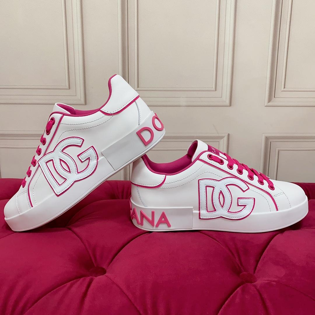 Dolce & Gabbana Calfskin Portofino Sneakers - DopestKickz