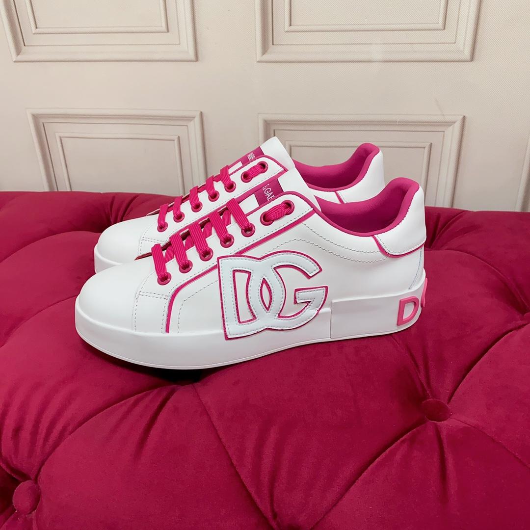 Dolce & Gabbana Calfskin Portofino Sneakers - DopestKickz