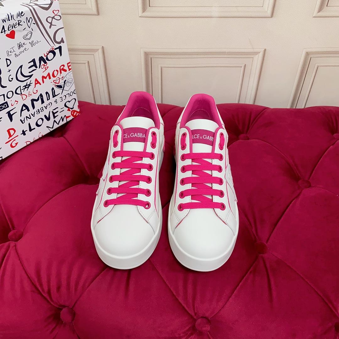 Dolce & Gabbana Calfskin Portofino Sneakers - DopestKickz