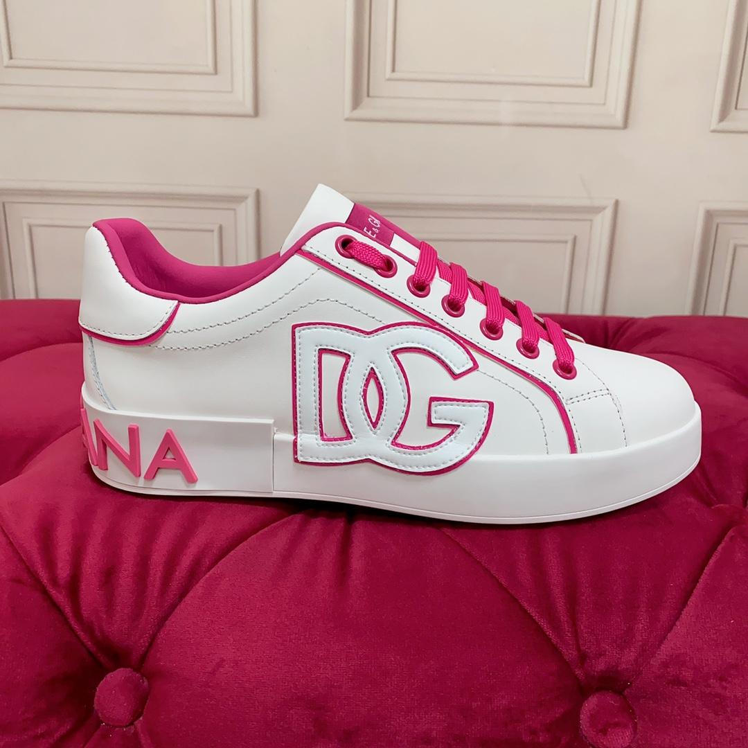 Dolce & Gabbana Calfskin Portofino Sneakers - DopestKickz