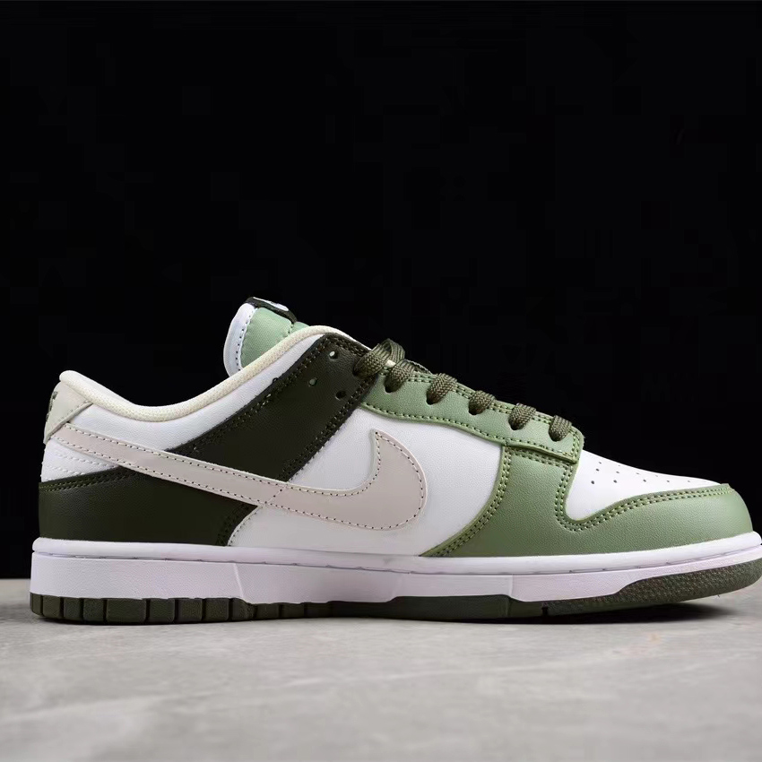 Nike Dunk Low “Oil Green” Sneakers     FN6882-100 - DopestKickz