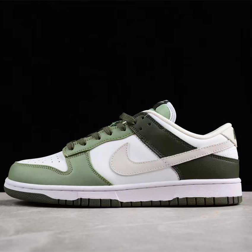 Nike Dunk Low “Oil Green” Sneakers     FN6882-100 - DopestKickz