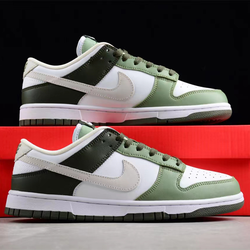 Nike Dunk Low “Oil Green” Sneakers     FN6882-100 - DopestKickz