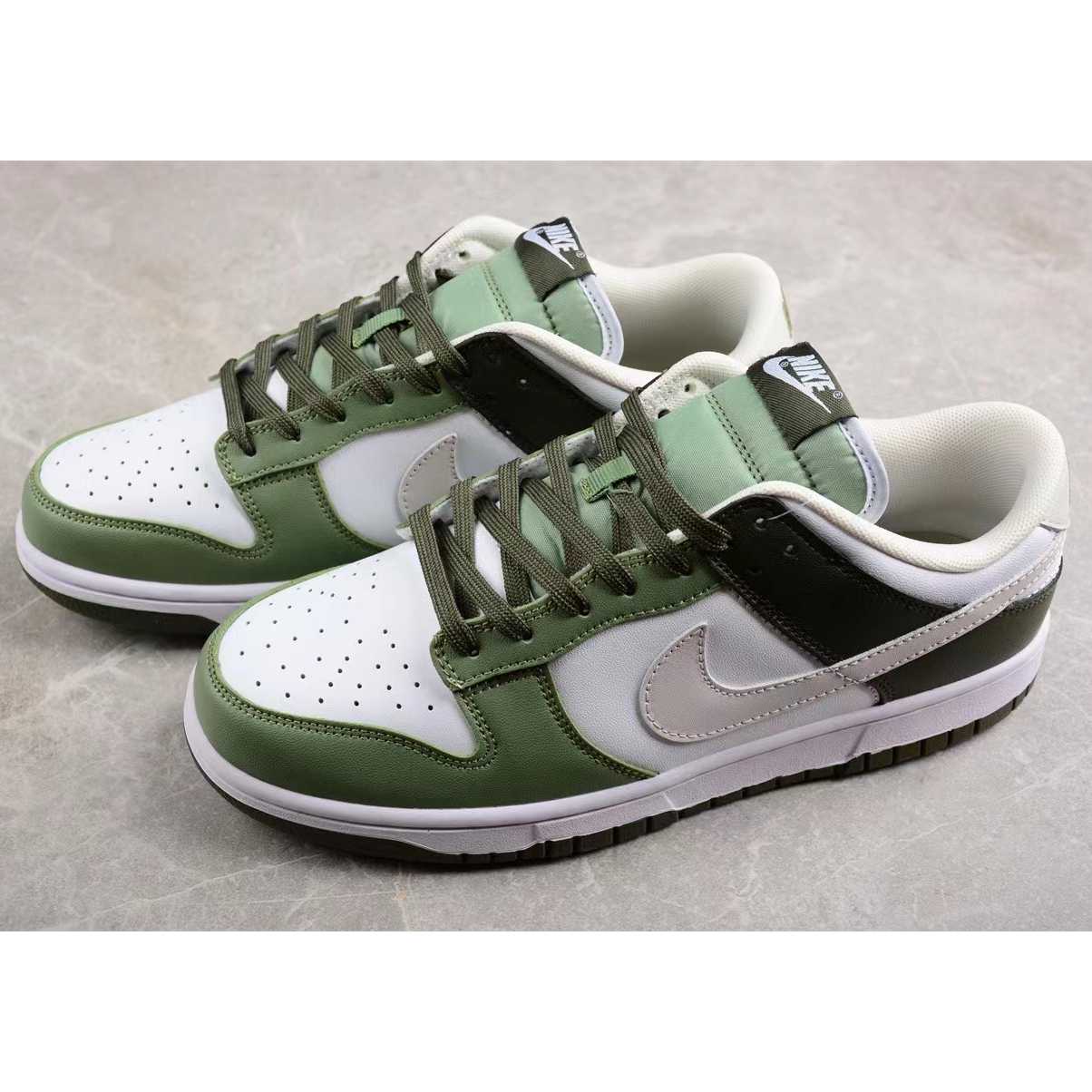 Nike Dunk Low “Oil Green” Sneakers     FN6882-100 - DopestKickz