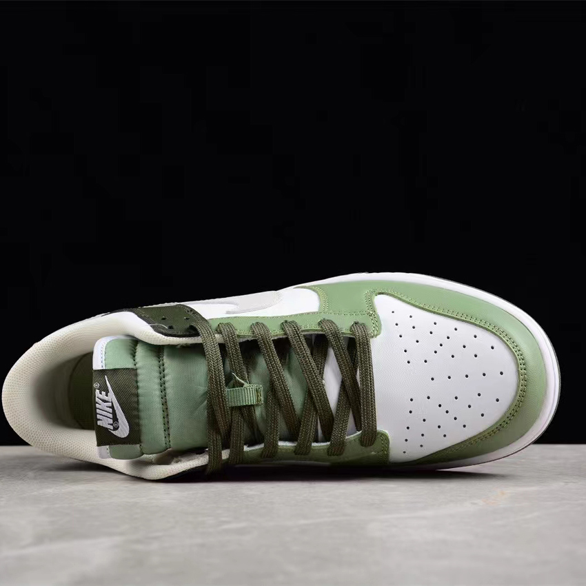 Nike Dunk Low “Oil Green” Sneakers     FN6882-100 - DopestKickz
